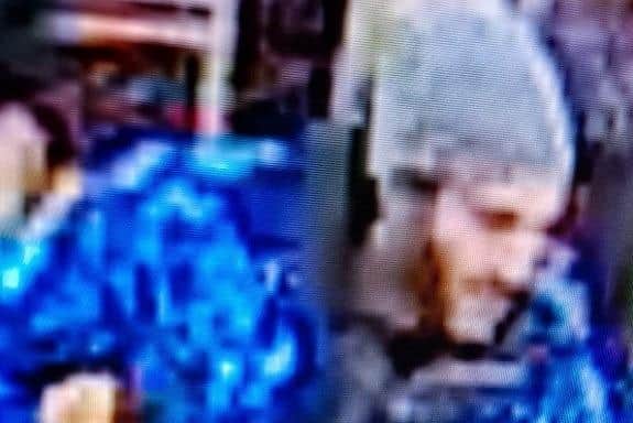 An image of a man that the police would like to identify to speak to has been circulated on the Caught on Camera section of the West Yorkshire Police website. (Pic credit: West Yorkshire Police)