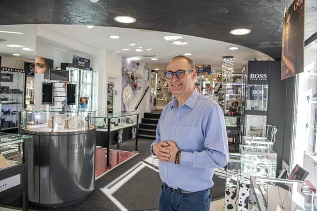 Richard (pictured) and David Share are the owners of Share Jewellers in Street Lane, Roundhay (Photo: Tony Johnson)
