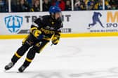 FLYING FIN: Two-way forward Finley Bradon has enjoyed a positive impact in the games he has played for Leeds Knights this year. Picture courtesy of Oliver Portamento