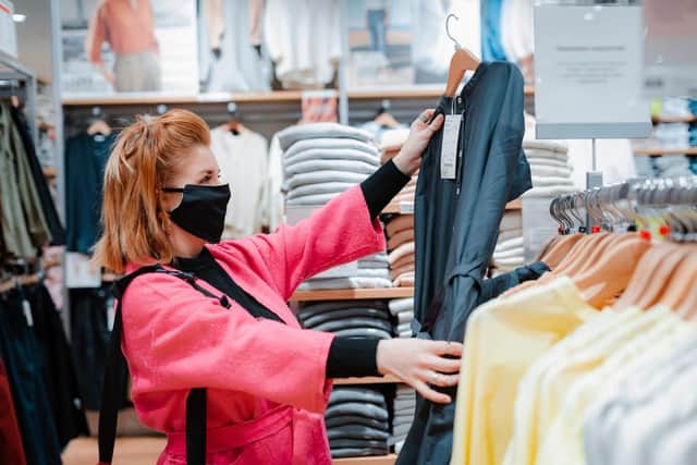 Face coverings are mandatory in shops and supermarkets from 24 July