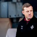 Luke Robinson seen in March during his time as Huddersfield Giants coach. Picture by Allan McKenzie/SWpix.com.