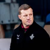 Luke Robinson seen in March during his time as Huddersfield Giants coach. Picture by Allan McKenzie/SWpix.com.