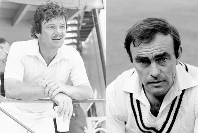 Robin Jackman and John Edrich both passed away in December (Getty Images)