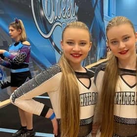 Sash Sash said: "My two Yorkshire White roses my identical twin daughters, Charlotte & Bronwyn."