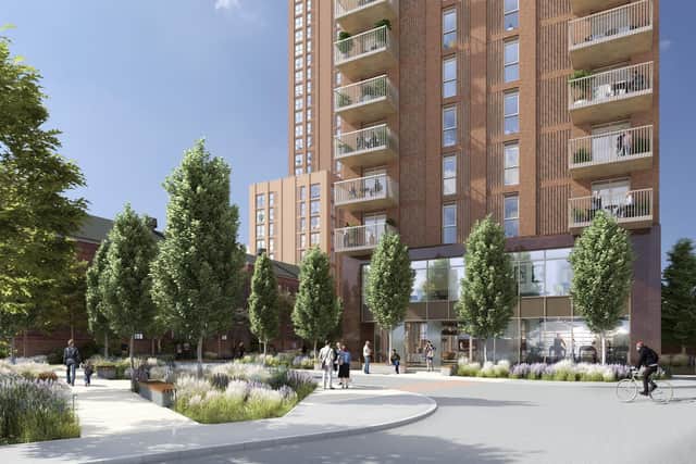 Council approved plans for the new £85 million build-to-rent residential development on Thursday.