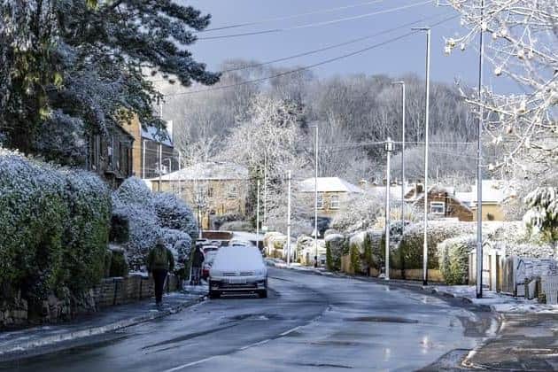 Snow showers are predicted in Leeds on Thursday morning. Picture: Tony Johnson