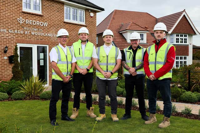 Simon Longley, Michael Burnell, Louis Calpin, Paul Douglass and Oli Calpin