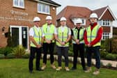 Simon Longley, Michael Burnell, Louis Calpin, Paul Douglass and Oli Calpin
