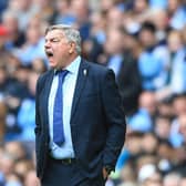 Sam Allardyce says Leeds must come away with something from their home game against Newcastle on Saturday (Photo by LINDSEY PARNABY/AFP via Getty Images)
