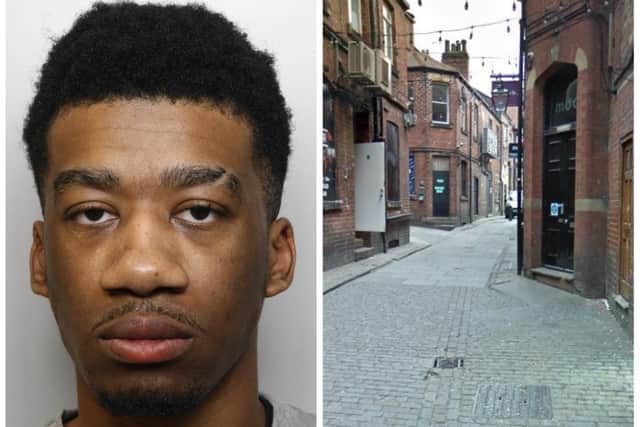 Lamar Jacobs was handed an extended jail sentence for the robbery on Hirsts Yard.