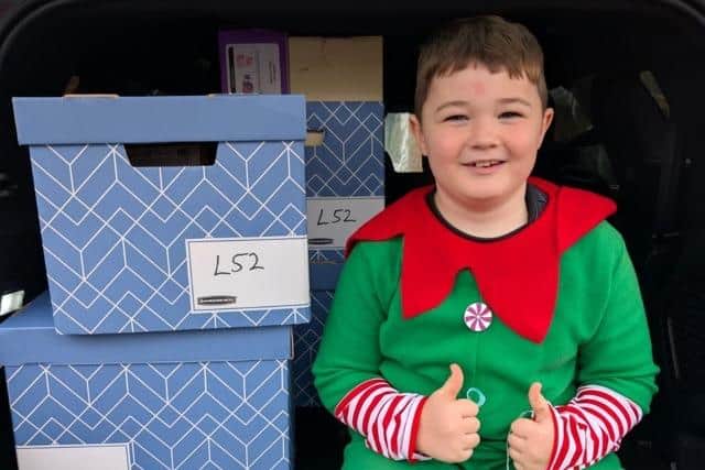 Louie is giving back to the hospital ward at LGI that has helped him.