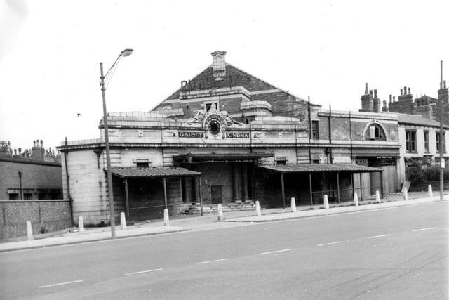 The Gaiety Kinema on Roundhay Road by the junction with Gathorne Terrace pictured in May 1966. The cinema had closed on February 22, 1958 and is seen here with its entrance boarded up. Designed by architect G. Frederick Bowman of Greek Street, it had originally opened on July 6, 1921. It was eventually demolished and the Gaiety public house opened on the site on December 7, 1972.
