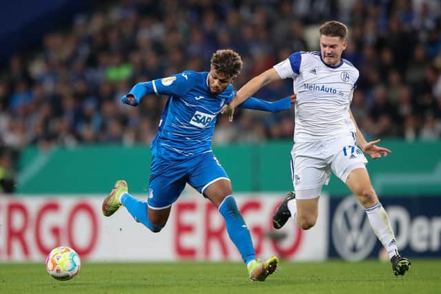 MAJOR ISSUE - Hoffenheim have taken Georginio Rutter out of training and won't involve him in their friendly on Monday, amid interest from Leeds United and other clubs. Pic: Getty