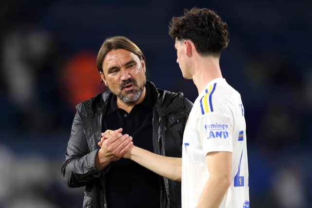 TAKING CARE - Daniel Farke is keen to manage the hype and the burden on Leeds United teenager Archie Gray, who at 17 is making big strides in the Championship. Pic: Getty