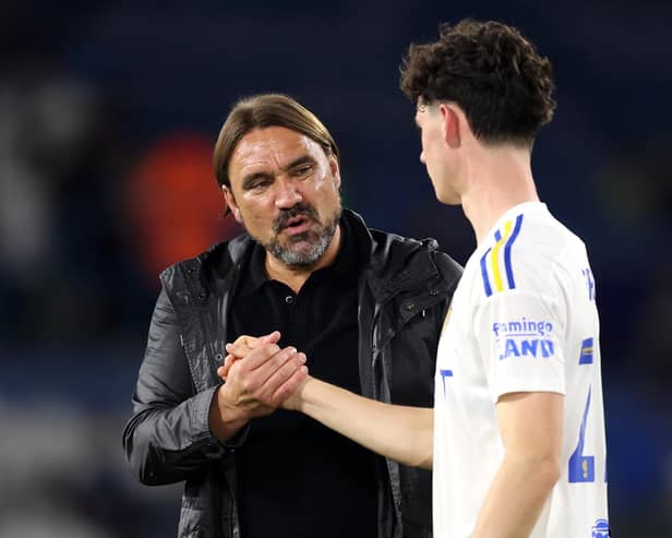 TAKING CARE - Daniel Farke is keen to manage the hype and the burden on Leeds United teenager Archie Gray, who at 17 is making big strides in the Championship. Pic: Getty