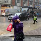 Leeds will see heavy rain today.  Picture Bruce Rollinson