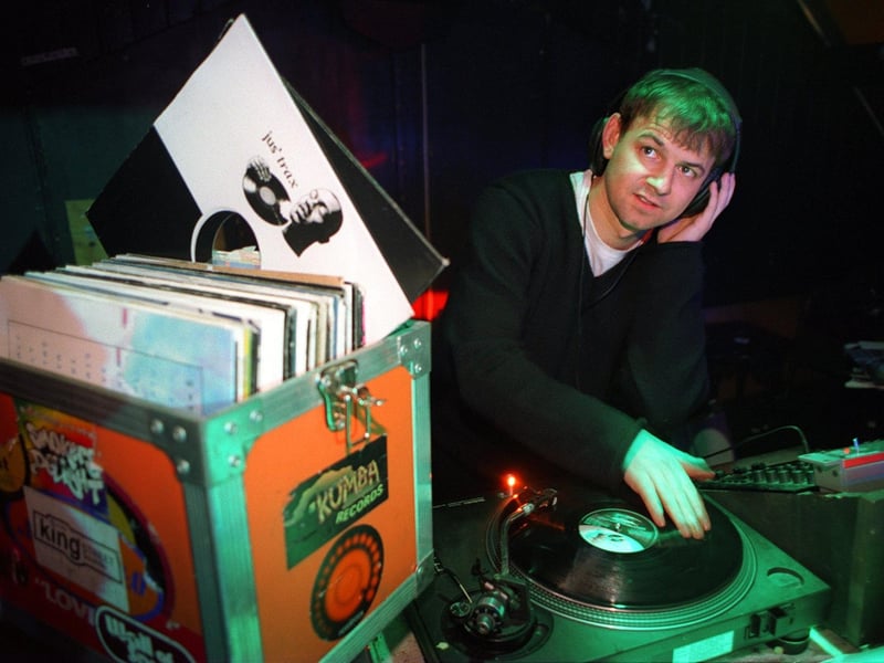 City centre revellers will remember DJ Marshall pictured at the Pleasure Rooms. Pictured in January 1996.