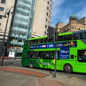 Neville Street near Leeds station has reopened this week in a timely boost to city services. Picture: Bruce Rollinson.