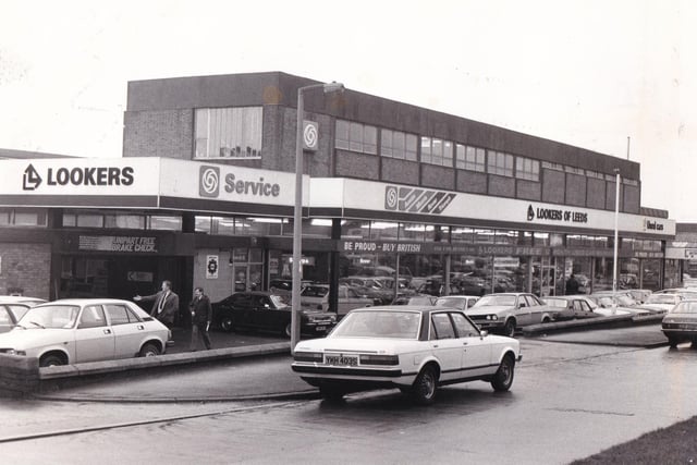 Lookers of Leeds on Burley Road pictured in January 1983.