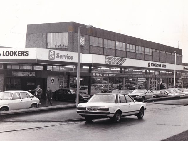 Lookers of Leeds on Burley Road pictured in January 1983.