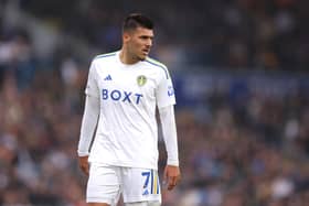 MAIN FANCY: Joel Piroe, above, to score first in Leeds United's trip to League One highflyers Peterborough United in the FA Cup third round. 
Photo by George Wood/Getty Images.