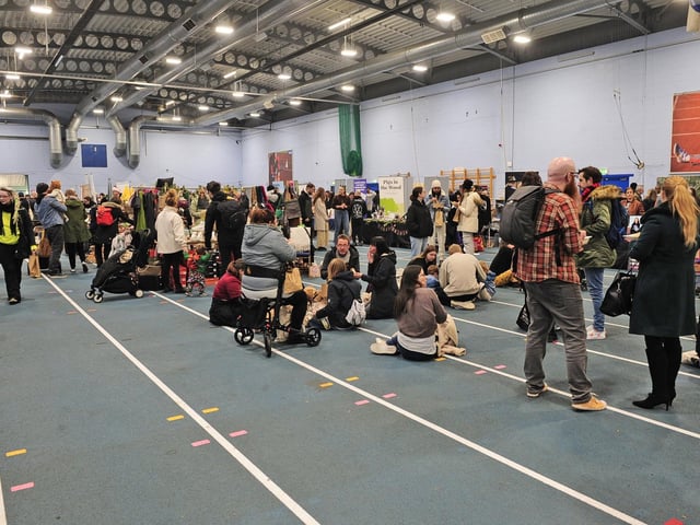 There were hundreds in attendance for the specialist celebration of vegan cuisine.