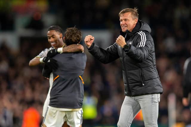 NOT ENJOYABLE - Jesse Marsch is craving the simple life and consistency as Leeds United pick up a second win on the bounce. Pic: Bruce Rollinson