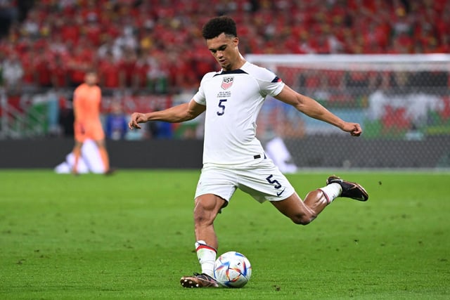 Left-back: Fellow Fulham defender Antonee Robinson is a first-choice pick at left-back for Gregg Berhalter (Photo by Patrick T. FALLON / AFP) (Photo by PATRICK T. FALLON/AFP via Getty Images)