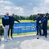 Neil Clark (2nd left) with members of the team from Brackenridge Hanson Tate