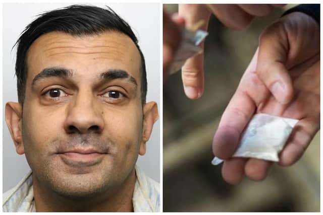 Singh was jailed for 27 months after cops found 65 grammes of cocaine hidden at his home. (pic by WYP / National World)