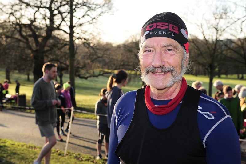 Howard Jeffery was pleased with his first parkrun of the year.
