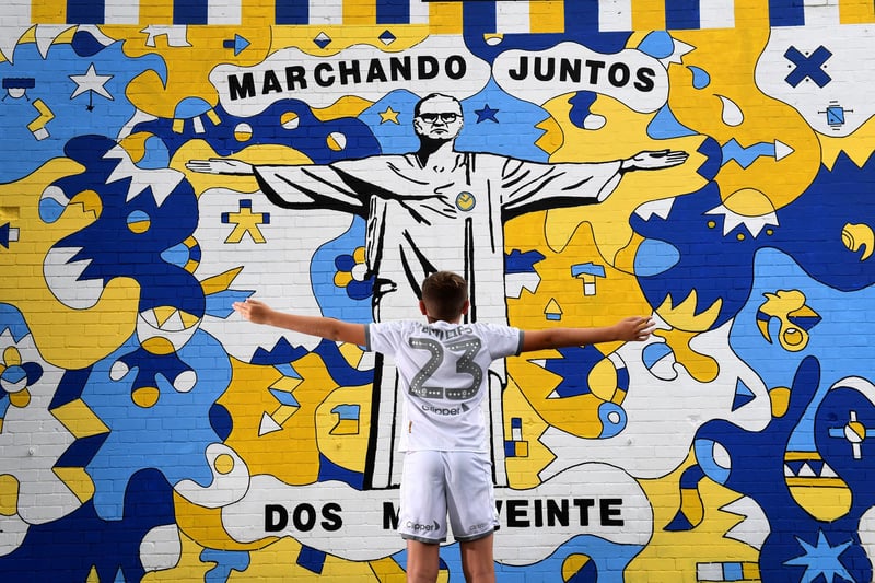 Perhaps the most iconic of all the city's murals, the Bielsa The Redeemer was painted in tribute to former Whites manager Marcelo Bielsa. Created by Nicolas Dixon in Wortley, and supported by Andy McVeigh, it depicts the Argentine in the pose of the original Redeemer statue in Rio de Janeiro, Brazil.