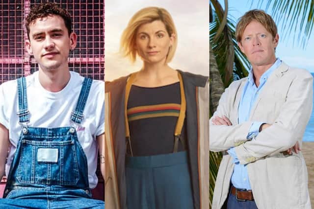 Olly Alexander and Kris Marshall are among the favourites to replace Jodie Whittaker as the Time Lord (Pictures: BBC)