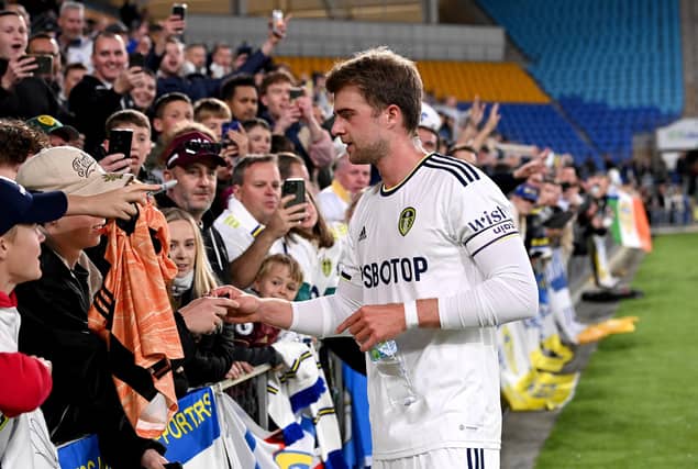 Patrick Bamford made a return to the pitch in Leeds' pre-season friendly win over Brisbane Roar (Photo by Bradley Kanaris/Getty Images)