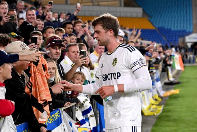 Patrick Bamford made a return to the pitch in Leeds' pre-season friendly win over Brisbane Roar (Photo by Bradley Kanaris/Getty Images)