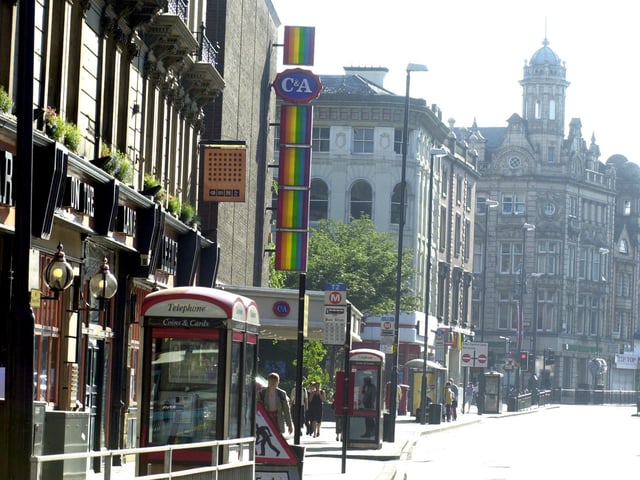 It was the end of an era for C&A store on Boar Lane which was due to close in July 2000.
