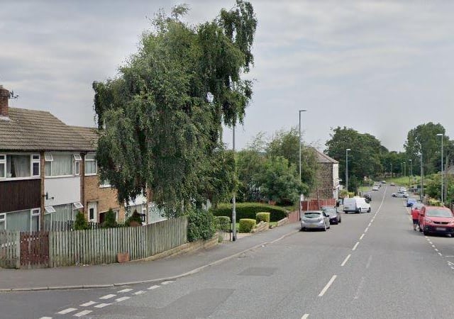 Broad Lane, Sandford - between Whitecote Hill and Waterloo Lane.