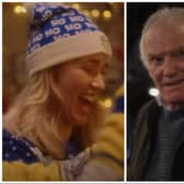 Leeds United's Christmas advert features a guest appearance from club legend Eddie Gray. Photo: Leeds United