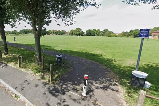 Wakefield Council said it would resubmit plans for a new children's playground at Barracks Playing Fields in Pontefract. Google image