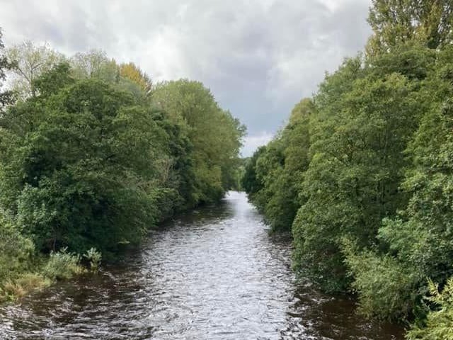 Lizzy Harrison said: "The river Wharfe in Otley."