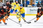 TOUGH START: Leeds Knights' Kieran Brown, in action against Telford at Elland Road on Saturday. Picture: Kev Bland/Knights Media.