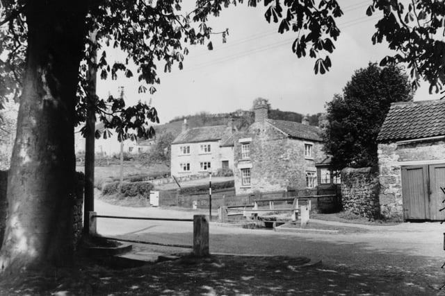 The village of Ampleforth pictured in May 1960.