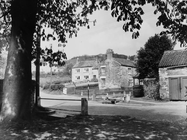 The village of Ampleforth pictured in May 1960.