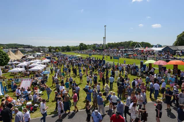 Cartmel Racecourse in the Lake District