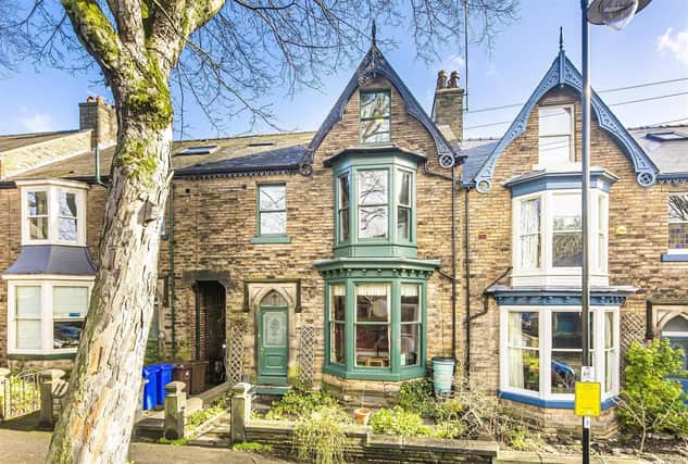 The mid terraced house is on Steade Road in the highly sought after Nether Edge Conservation area.
