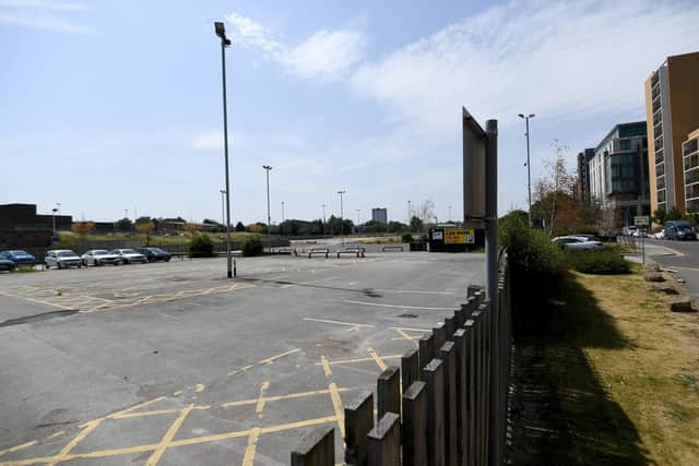 The brownfield site, which is located near to Meadow Road, Sweet Street and Jack Lane, has recently been used as a surface car park for commuters.
