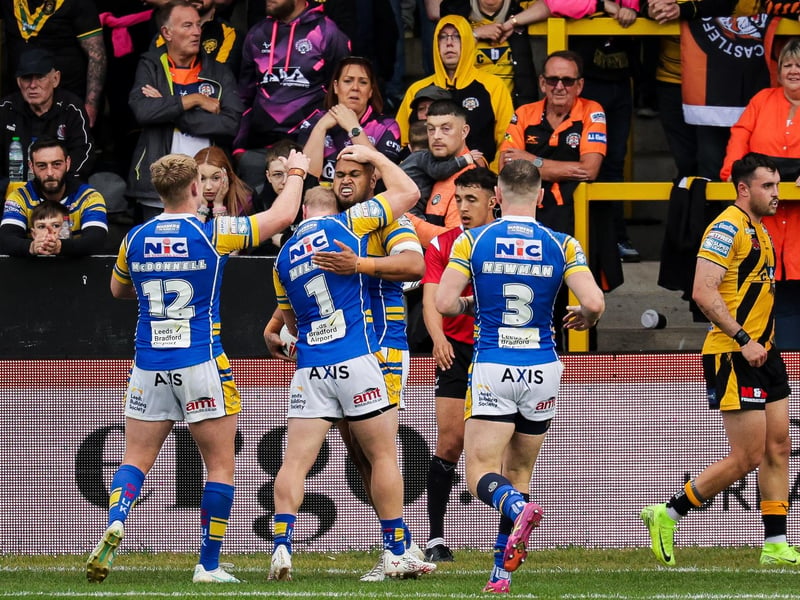 Here's how Rhinos could line up.