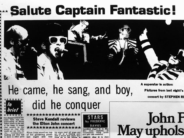 Share your memories of Elton John in concert at Leeds Grand Theatre in April 1976 with Andrew Hutchinson vi email at: andrew.hutchinson@jpress.co.uk or tweet him -@AndyHutchYPN