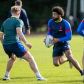Leeds Rhinos' Kallum Watkins is in contention to play for England in Saturday's second Test against Australia. Picture by Allan McKenzie/SWpix.com.