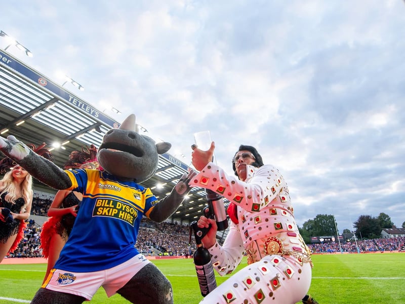Rhinos will take on Hull KR in  Las Vegas next February, it was announced in May.